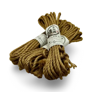 3 Rebs Sæt med Ogawa Jute reb, 6 mm og 8 meter.