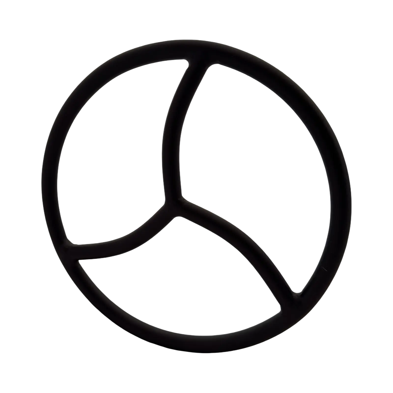 Sort Triskele Suspensionsring 23 cm – Rustfri stål - Image 2