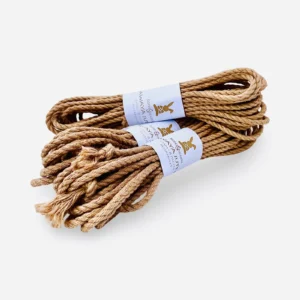 3 Rebs Sæt med Nawaya Jute reb, 6 mm og 8 meter.