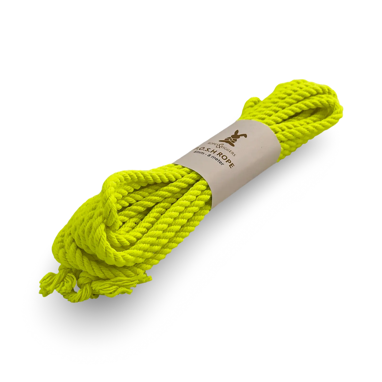 Fluorescent Neon Yellow POSH Rope 6mm