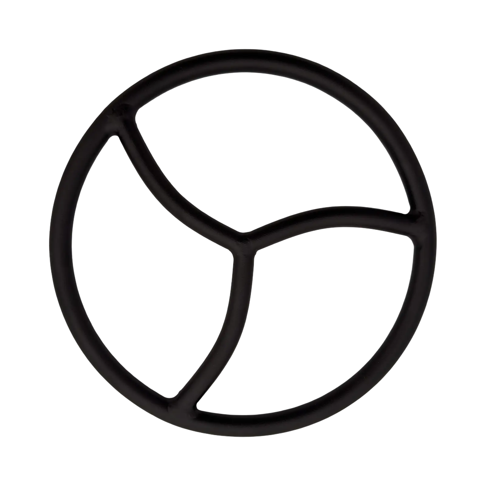 Sort Triskele Suspensionsring 23 cm – Rustfri stål